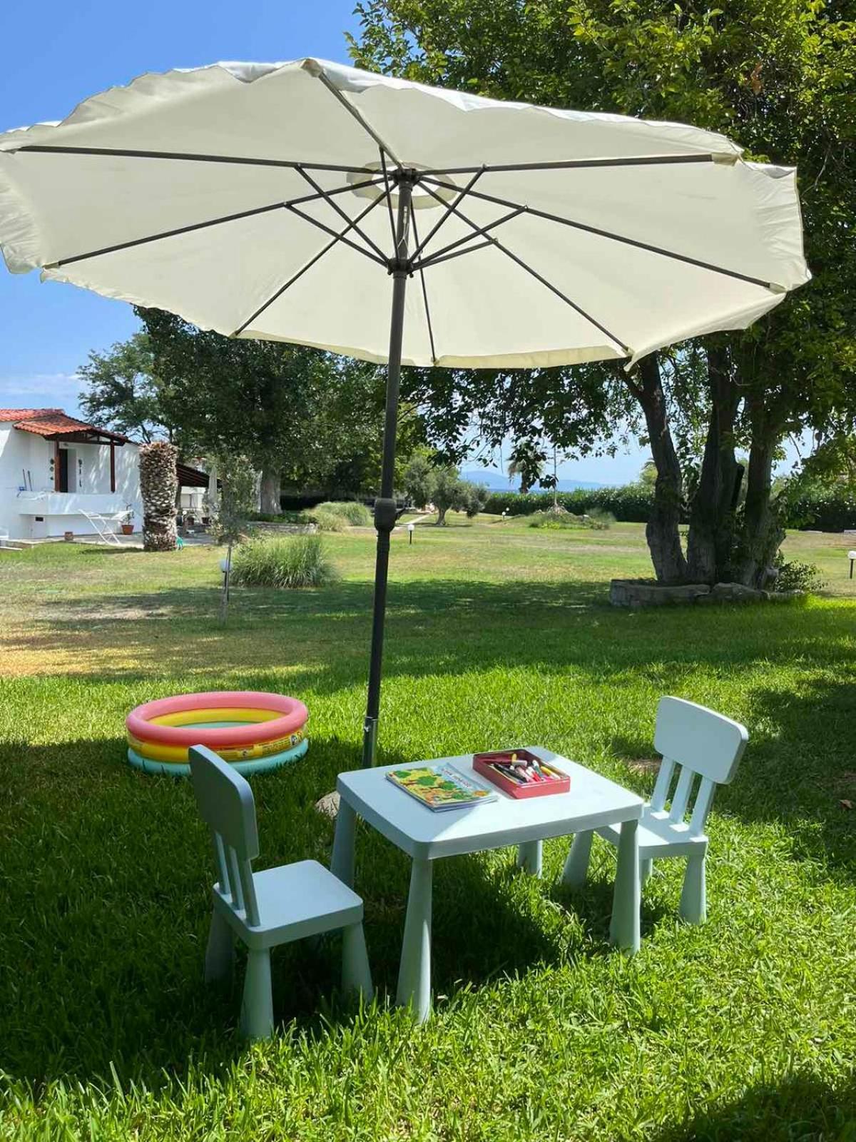 Villa Andromeda Shell House Pefkochori Exterior foto
